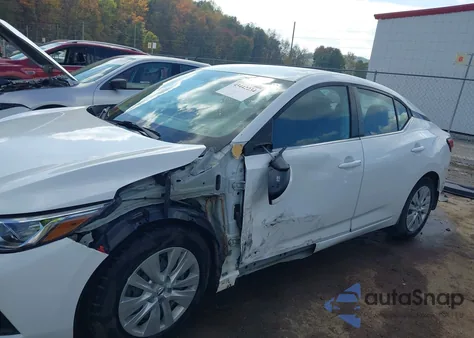 2022 Nissan Sentra S Xtronic Cvt from USA, damaged, VIN 3N1AB8BV6NY204629